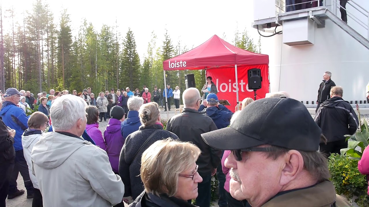 2017 08 31 Tuulipuiston avaaminen Hyrynsalmella