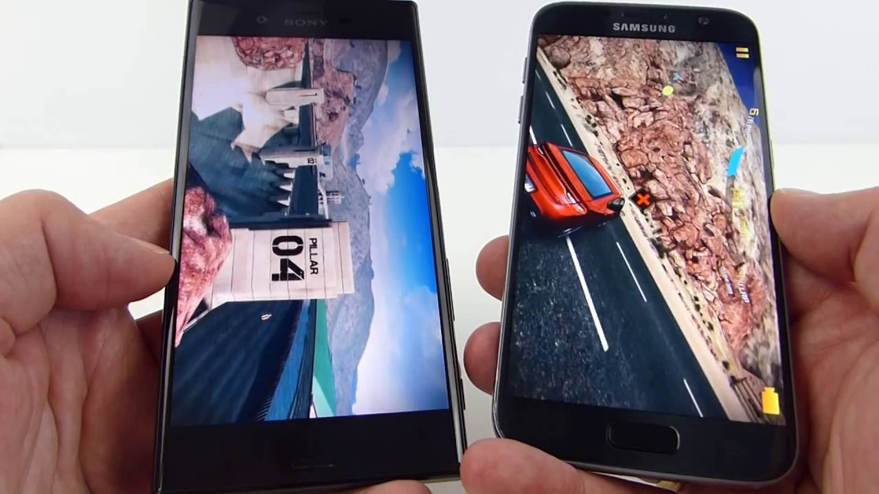 Sony Xperia XZ versus Samsung Galaxy S7