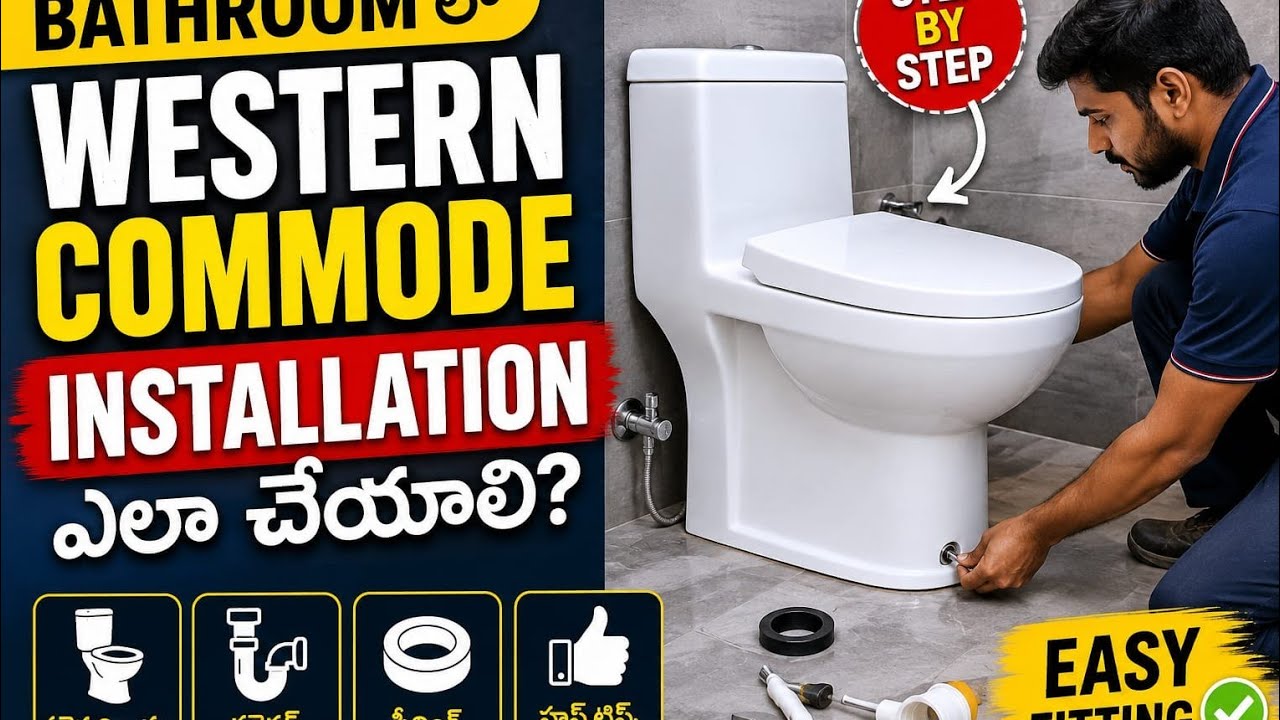 20 March 2025 #western #commode #setting #fitting #ylmplumbing