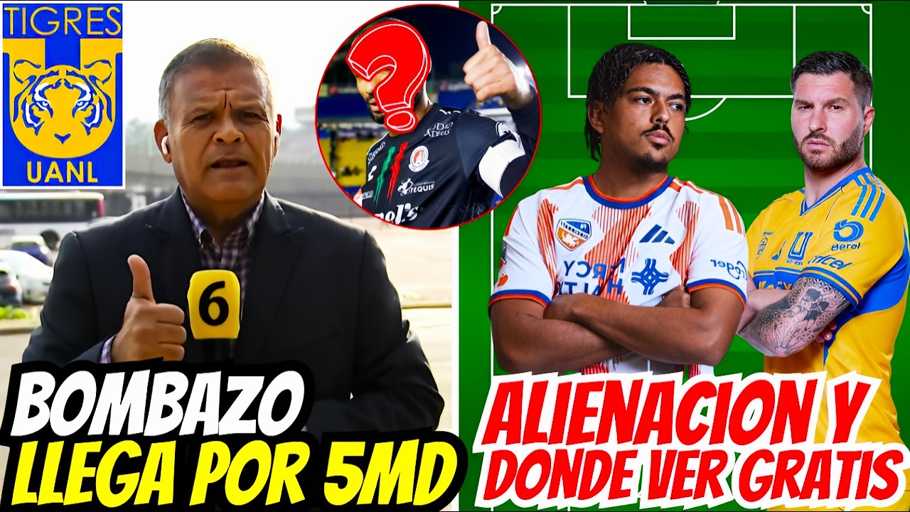 💣💥TIGRES LE DA CHAPUZÓN AL AMÉRICA, REEMPLAZO DE GIGNAC LLEGA POR 5 MD! CINCINNATI VS TIGRES HOY