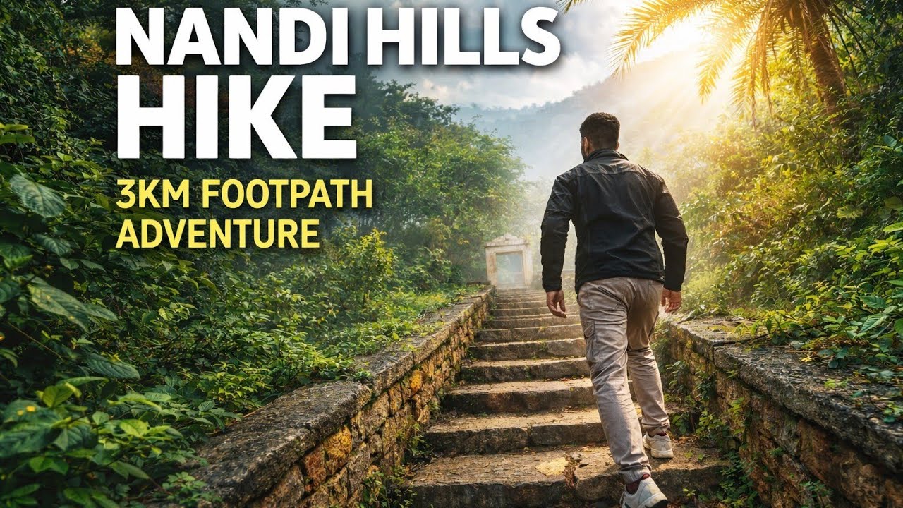 Walking to Nandi Hills | A Peaceful Trek Through Nature