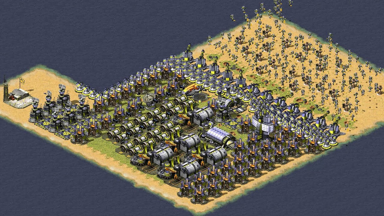 Red Alert 2 | Месть Юрия | 7 на 1 | Extra 4 Zoom 3000 Карта Extra Hard AI
