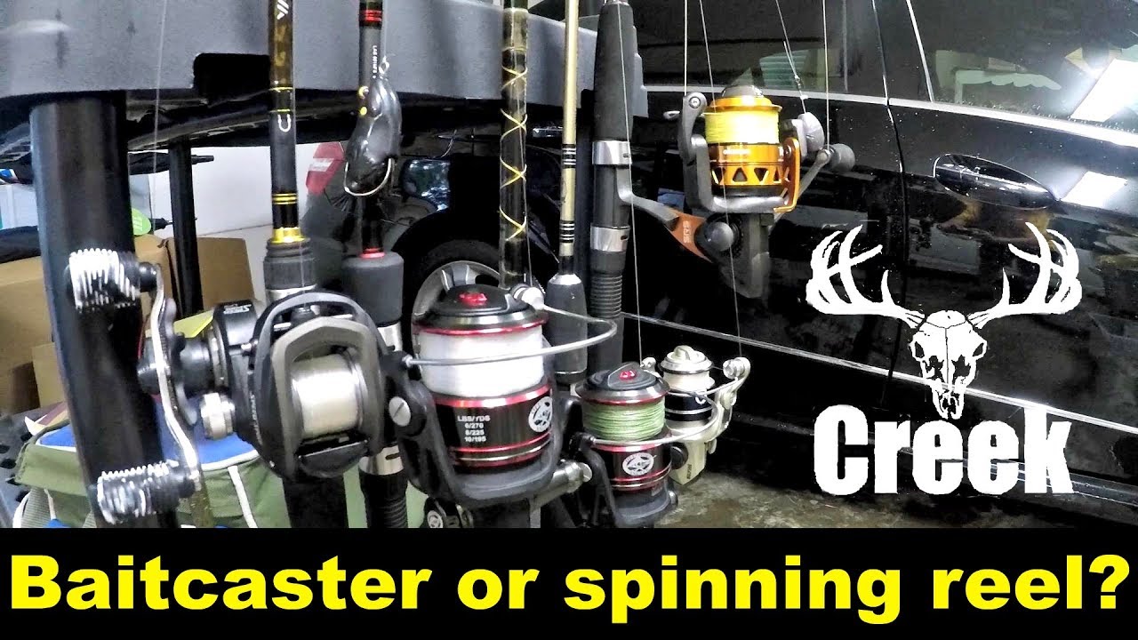 baitcaster or spinning reel