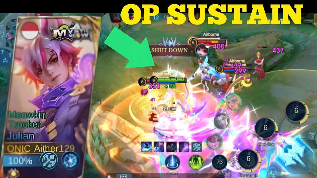 ! JULIAN NEW UNKILLABLE SUSTAIN BUILD! (overpowered)