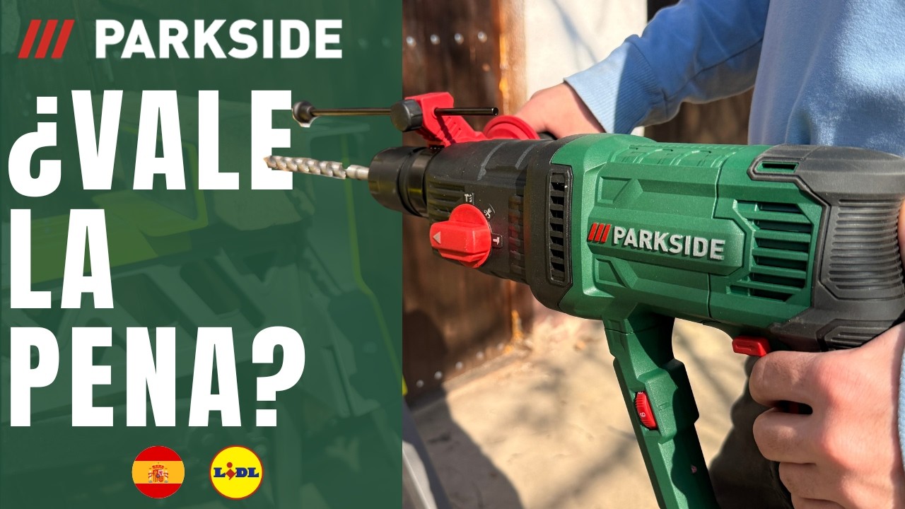 MARTILLO PERFORADOR Y CINCELADOR Parkside PBH 1050 D4 ESPAÑA ESPAÑOL LIDL