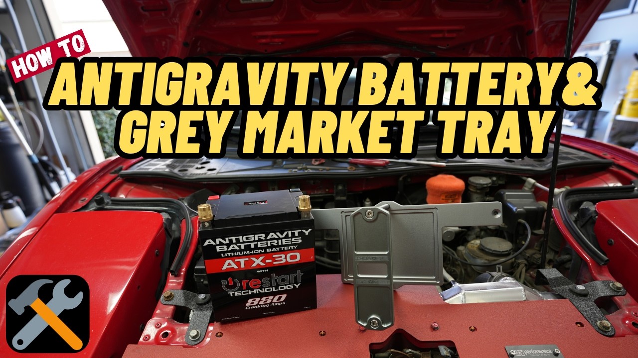 How to: AntiGravity Battery + GreyMarket Tray | NSX 1991-2005