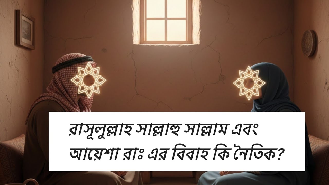 রাসূলুল্লাহ সাল্লাহু সাল্লাম এবং আয়েশা রাঃ এর বিবাহ কি নৈতিক?