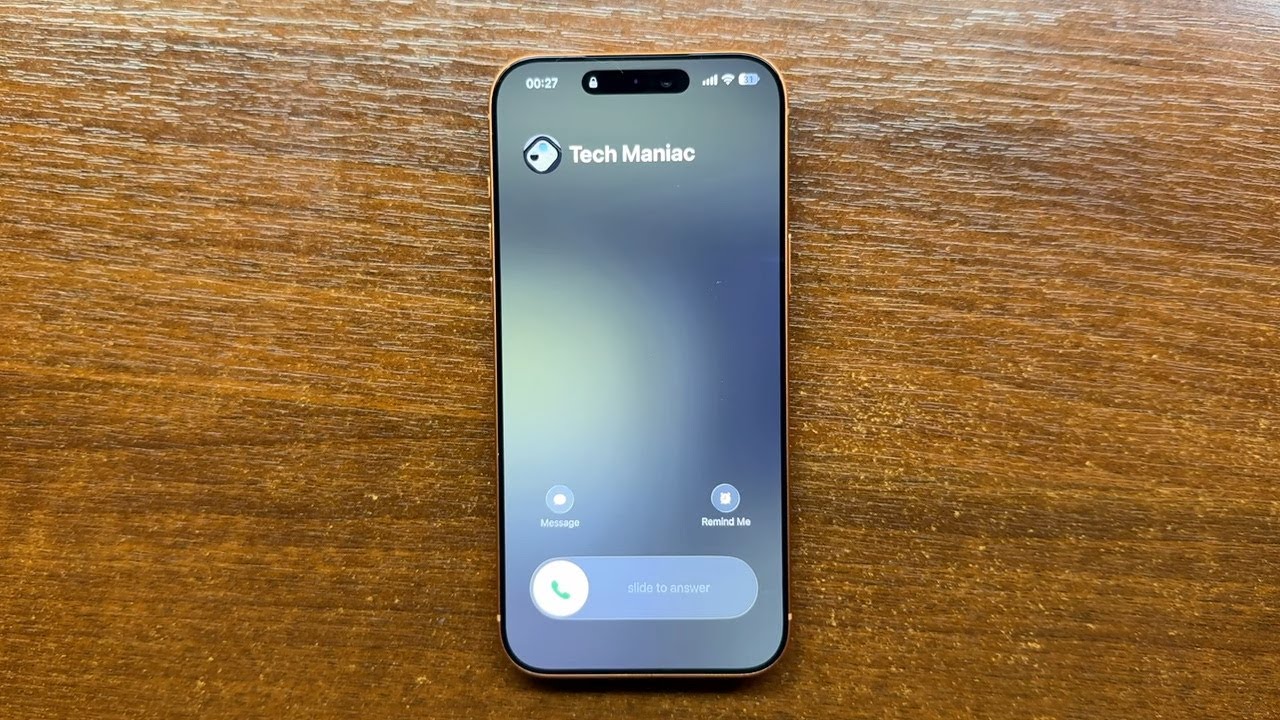 Распаковка iPhone 17 Pro Max в цвете «Космический оранжевый», входящие звонки через WhatsApp и iO...