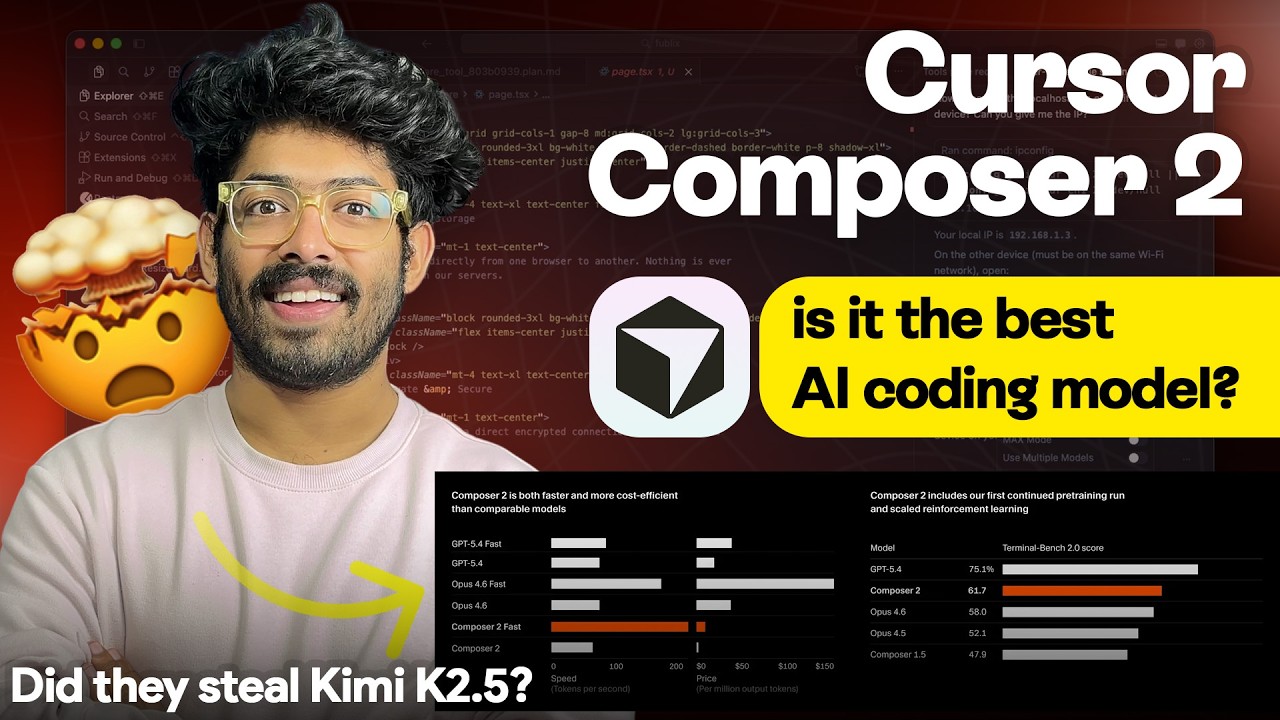 Компания Cursor запустила новую модель ИИ, но не солгали ли они? | Cursor Composer 2