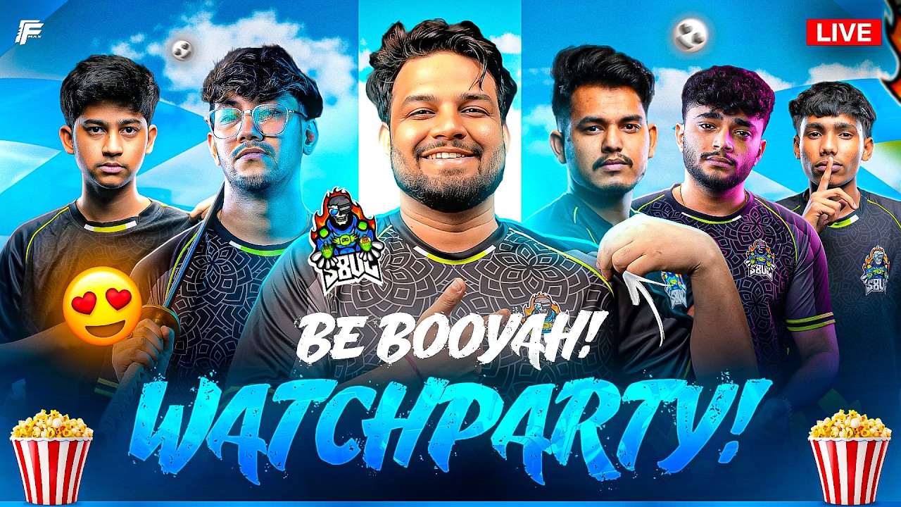 BE BOOYAH WATCHPARTY WITH S8UL ELITE - KYA AJ BOOYAH HOGA - #ff #tournament #freefirelive