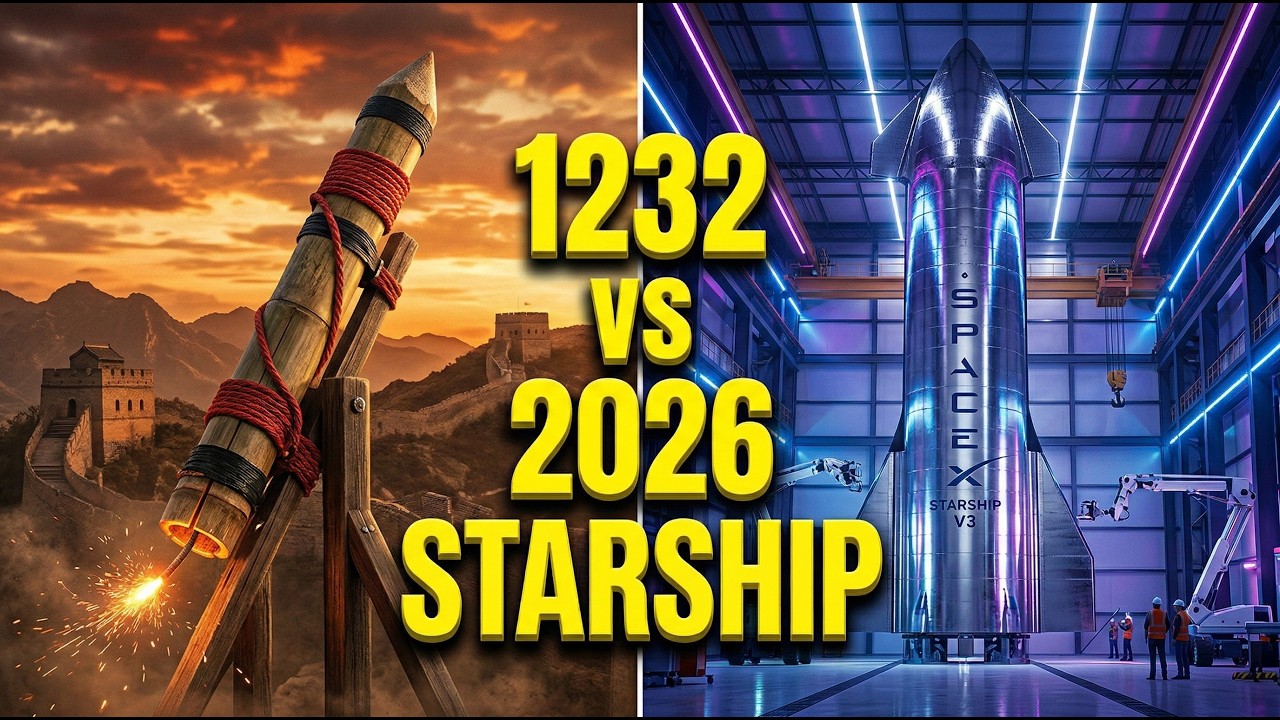 Evolution of Rockets: 1232 - 2026 Starship & BEYOND!