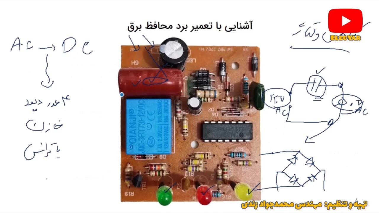 صفر تا صد تعمیر محافظ برق