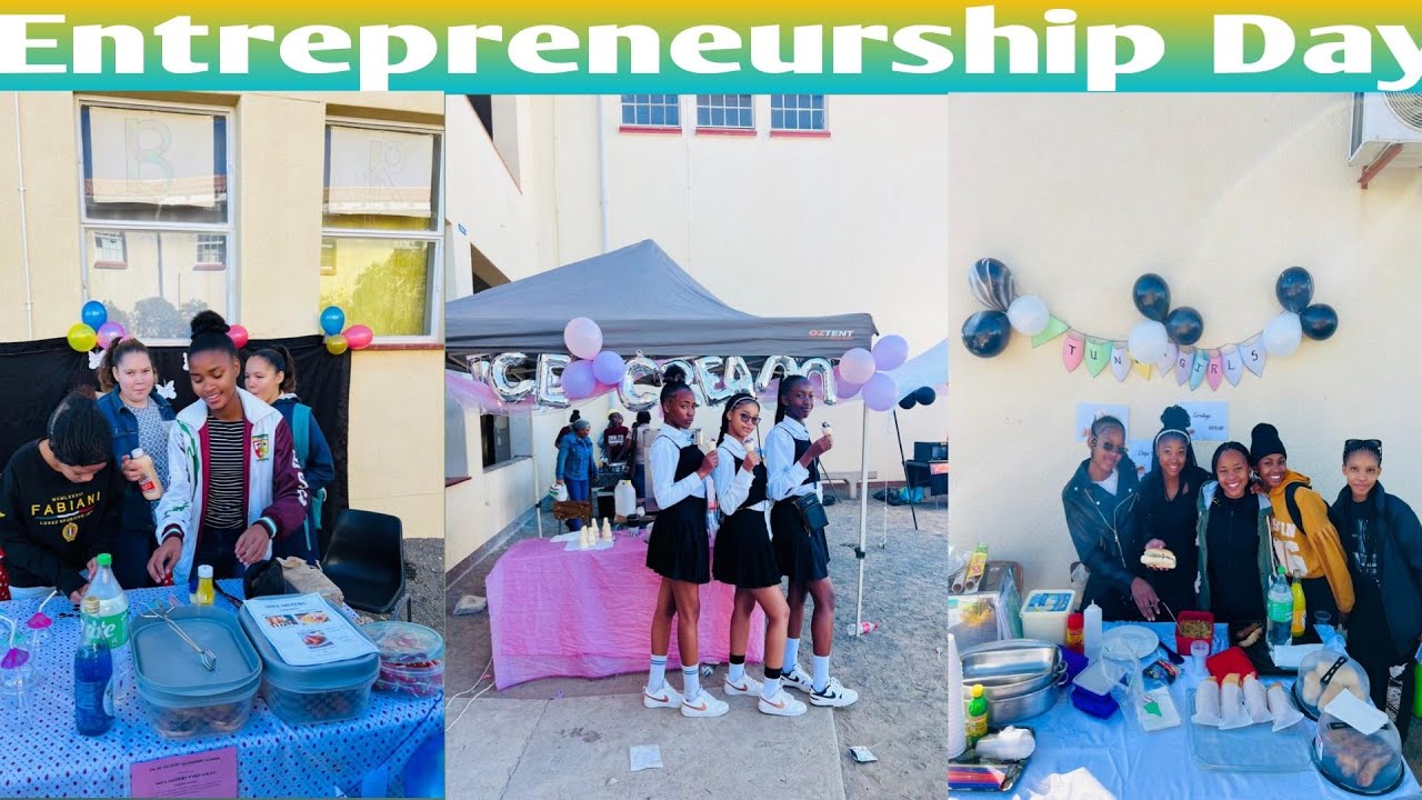 Entrepreneurship Day // Business Day for Grade 9s At PK De Villiers Secondary school