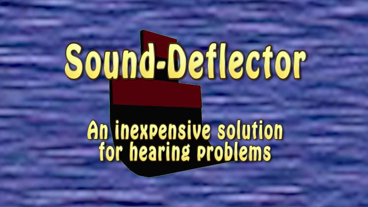 TELEVISION SOUND DEFLECTOR HEARING AID (Animation}