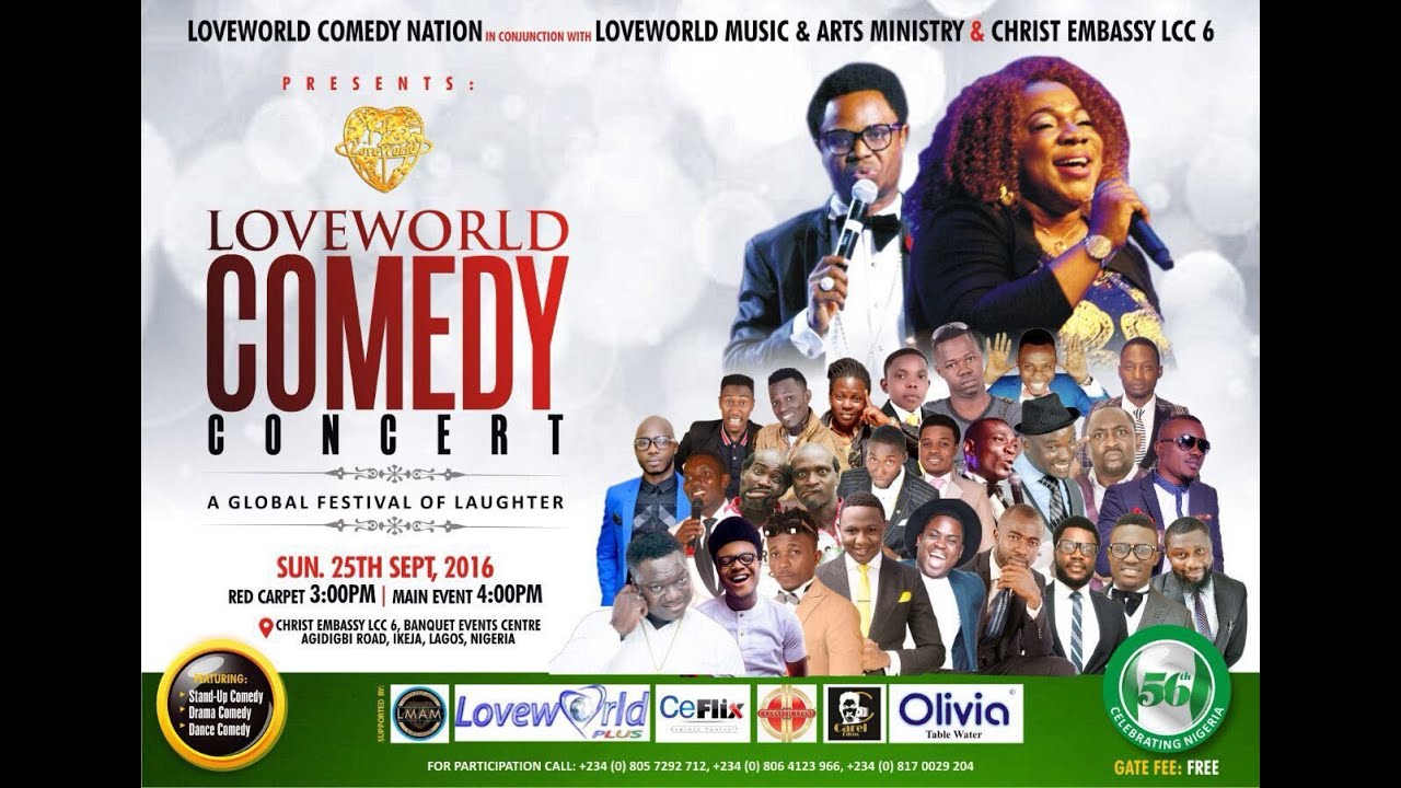 LOVEWORLD COMEDY CONCERT | BISHOP CHICANCY