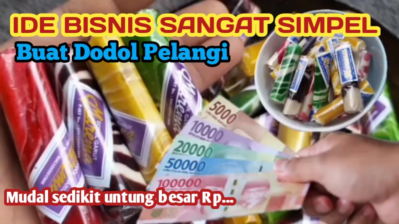 *Resep buat dodol ketan !! cara buat dodol pelangi