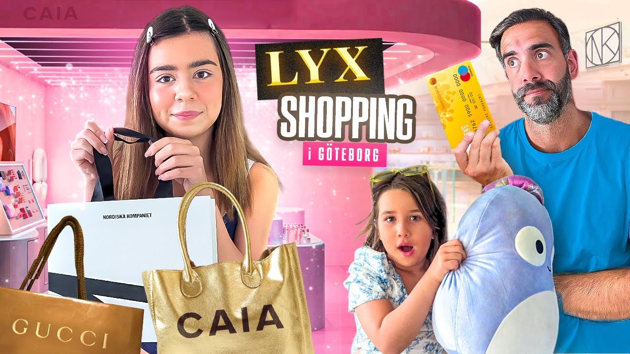 LYX SHOPPING I GÖTEBORG med HELA FAMILJEN | VLOGG *CAIA BUTIK*