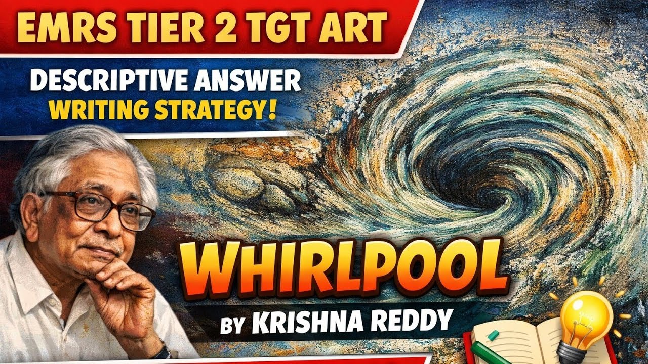 EMRS TIER 2 TGT ART I KVS/NVS I WHIRLPOOL BY KRISHNA REDDY 