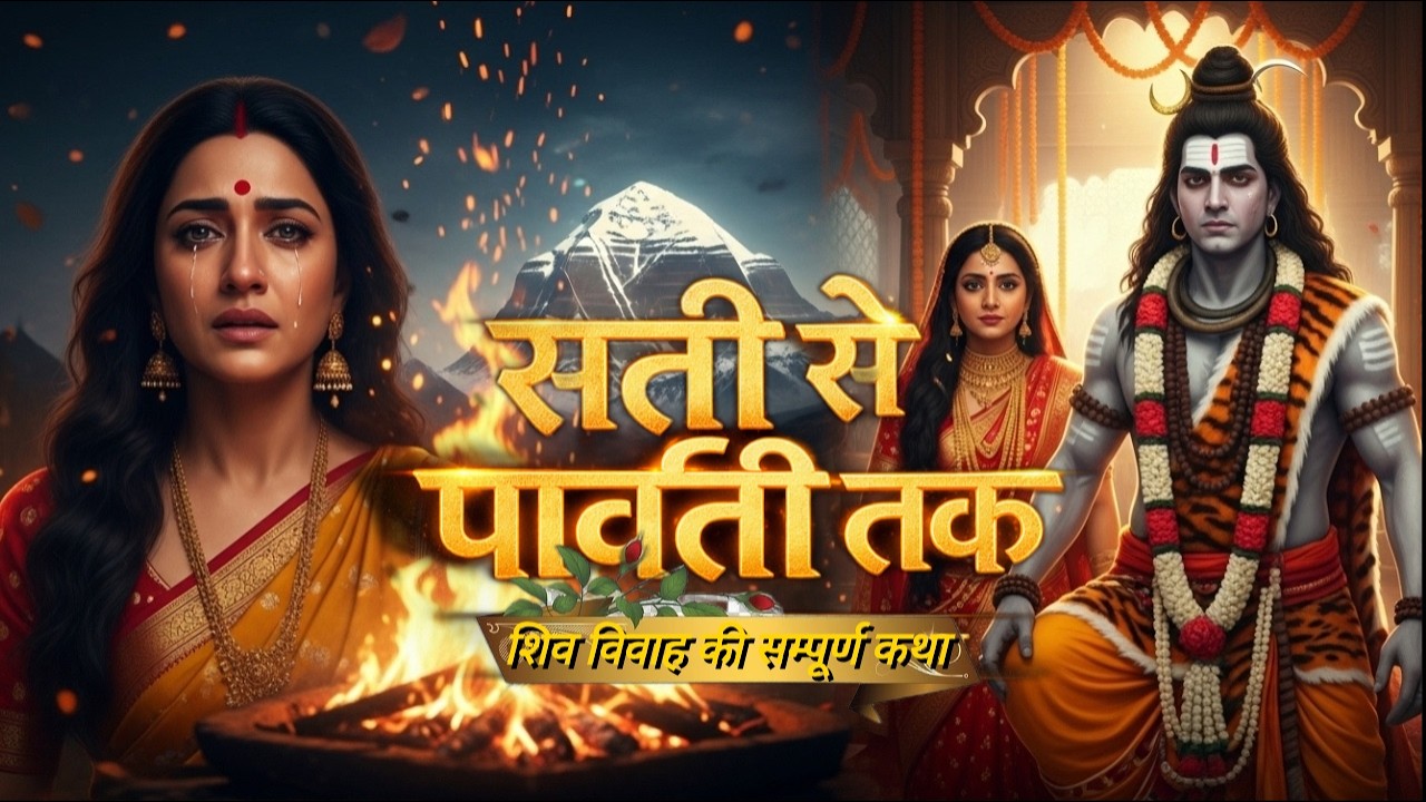 सती का आत्मत्याग से शिव विवाह तक | यह कथा हर शिव भक्त को देखनी चाहिए 🔱Mahashivaratri Special 2026