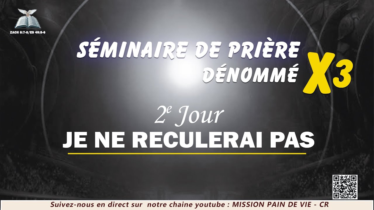 JE NE RECULERAI PAS AVEC L'APOTRE ALAIN ELISEE OSSELE