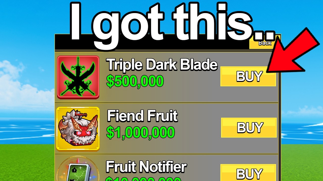 Blox Fruits But I Have An OWNER Only Shop!