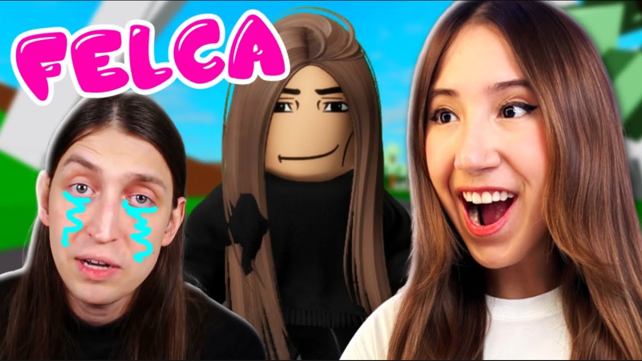 FINGI SER o FELCA e TESTEI MEUS FÃS no ROBLOX! 