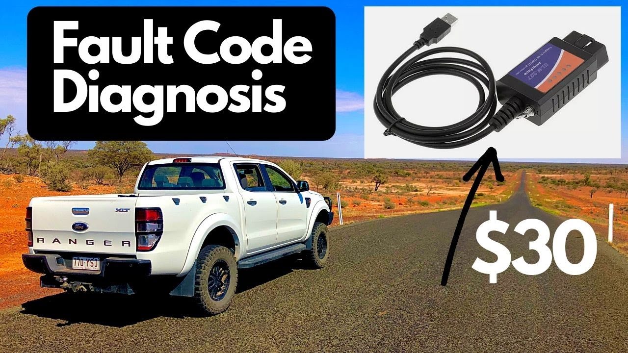 Reading Fault Codes on a Ford Ranger using Forscan