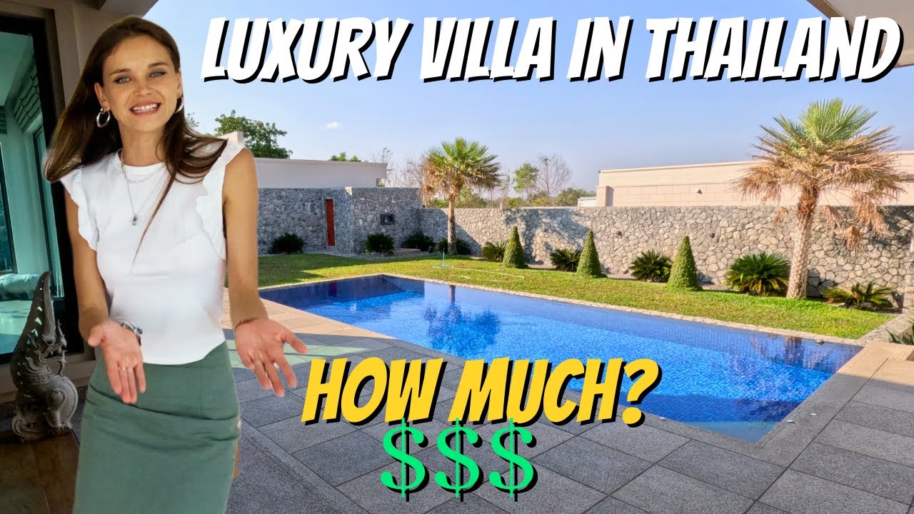 Pattaya's Most Luxurious Brand New VILLA 🇹🇭  3 Bedrooms & Swimming Pool