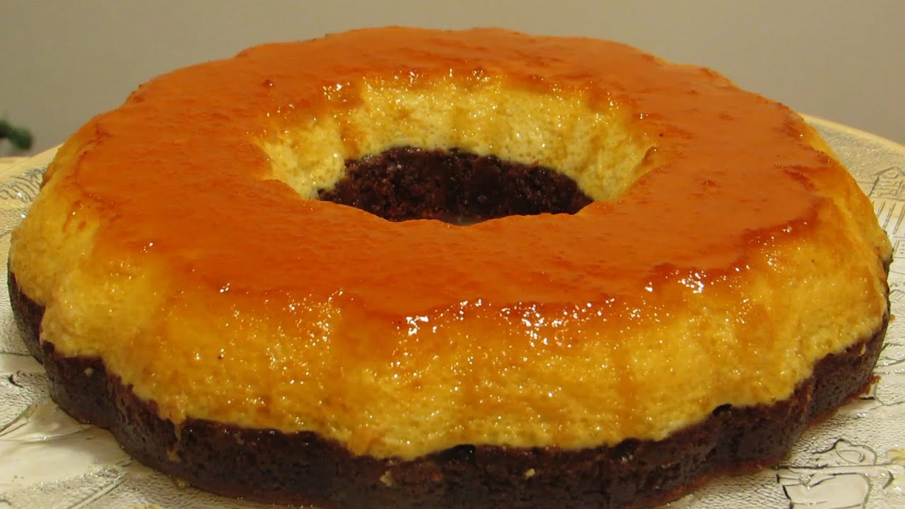 Chocoflan ou gâteau magique*** Recette facile et rapide/ Chocoflan or Magic cake-So Fresh