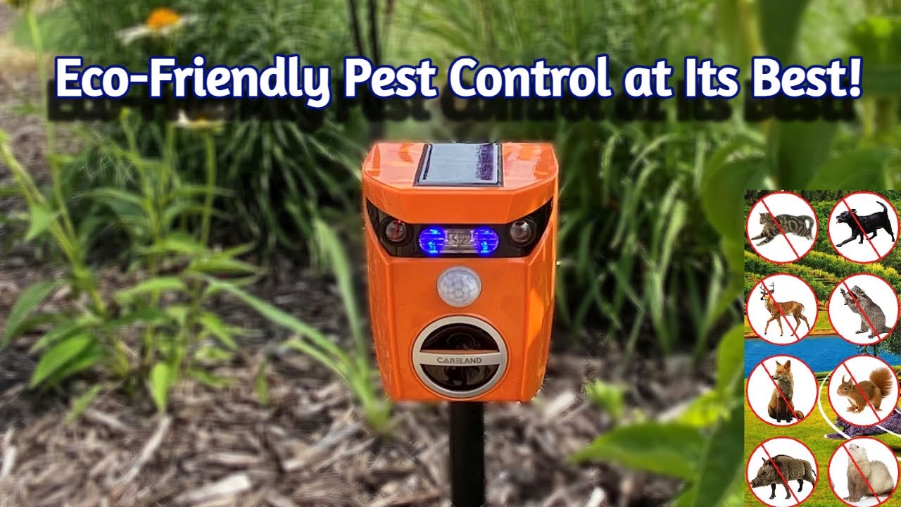 Careland Solar-Powered Ultrasonic Animal Repeller Review | Protect Against Deer, Coon and More