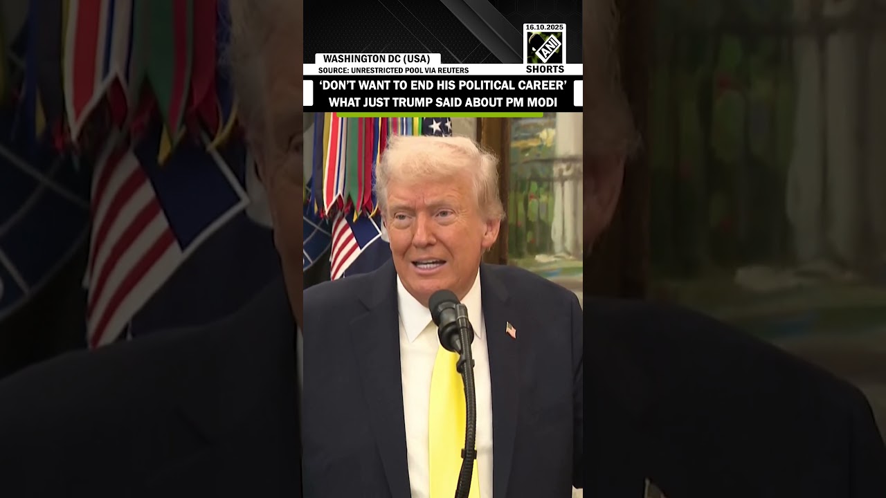 &lsquo;I don&rsquo;t want to end his political career&rsquo;: What just President Trump said about PM Modi