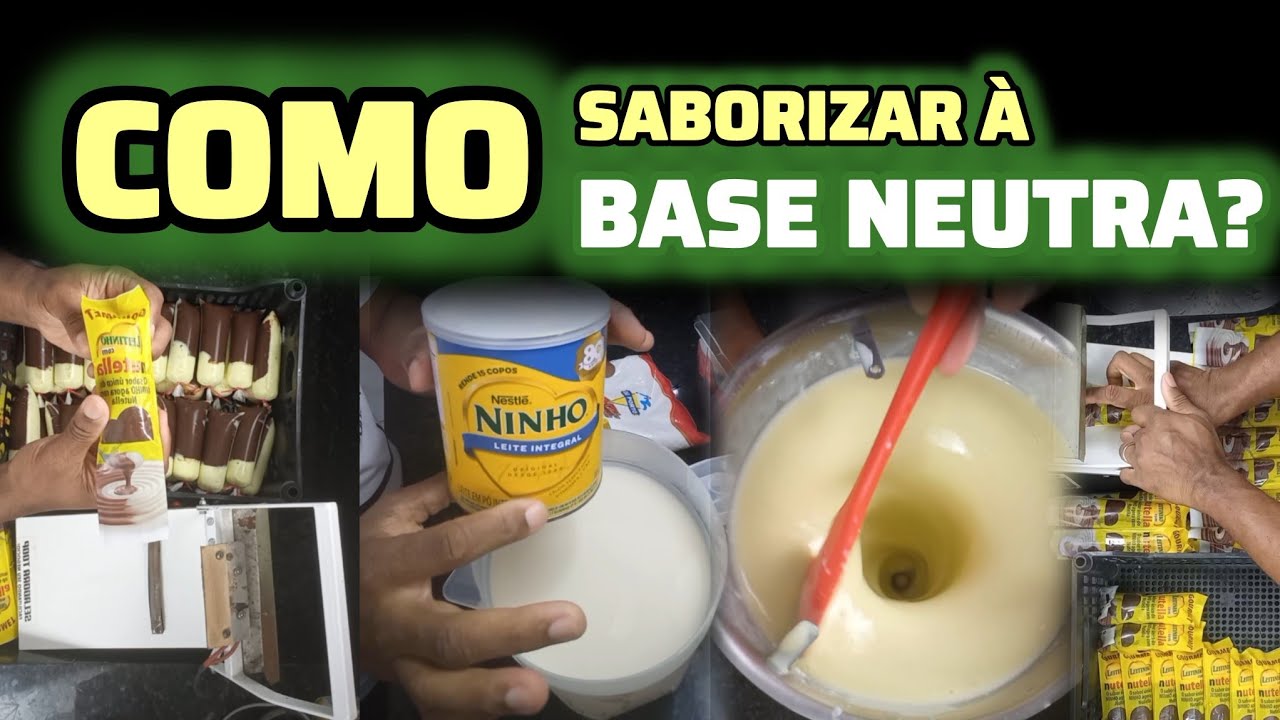 COMO SABORIZAR A BASE NEUTRA?