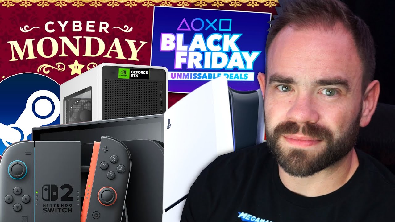 Huge Cyber Monday Gaming Deals For 2025 (Nintendo, Sony, Microsoft)