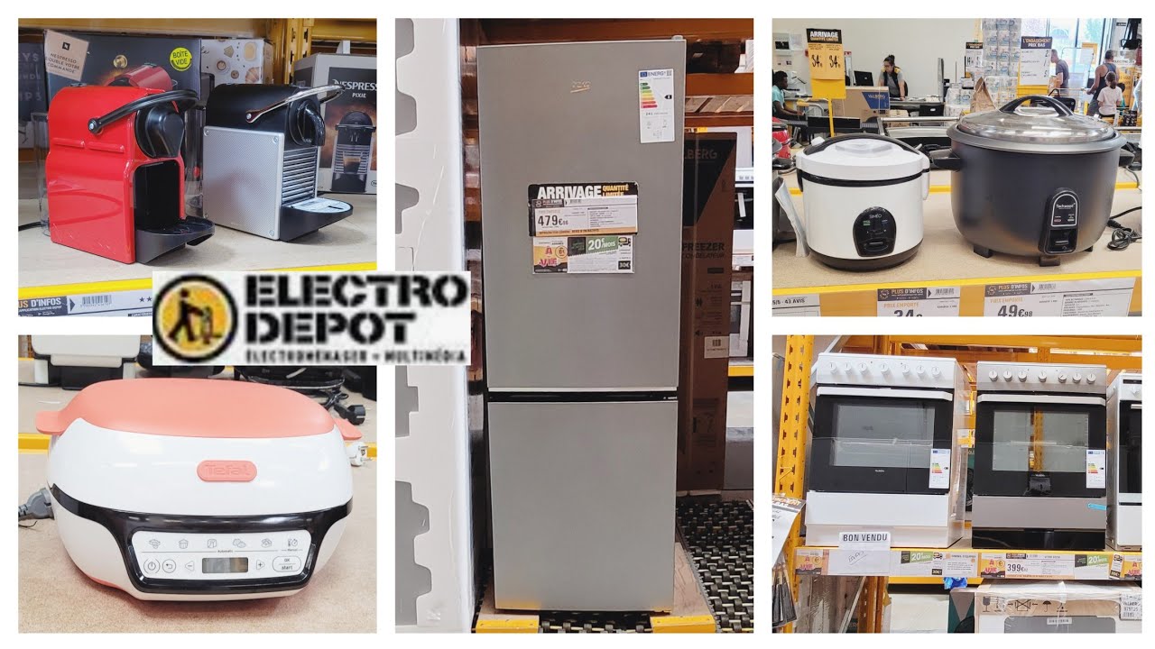 ELECTRO DEPOT ARRIVAGES ÉLECTROMÉNAGER 18.07.23 #electromenager #electrodepot #clermont #promo