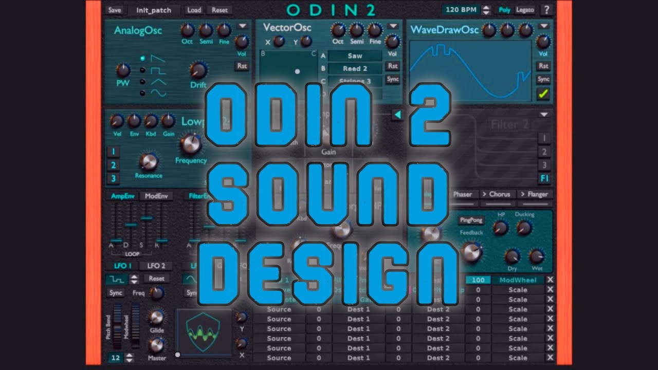 ODIN2 VST - Sound Design session for beginners