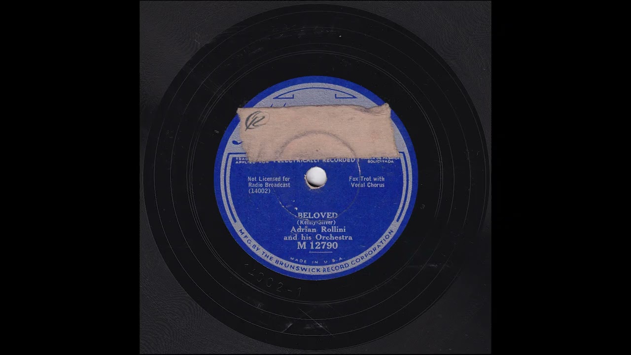 Adrian Rollini and His Orchestra - Beloved