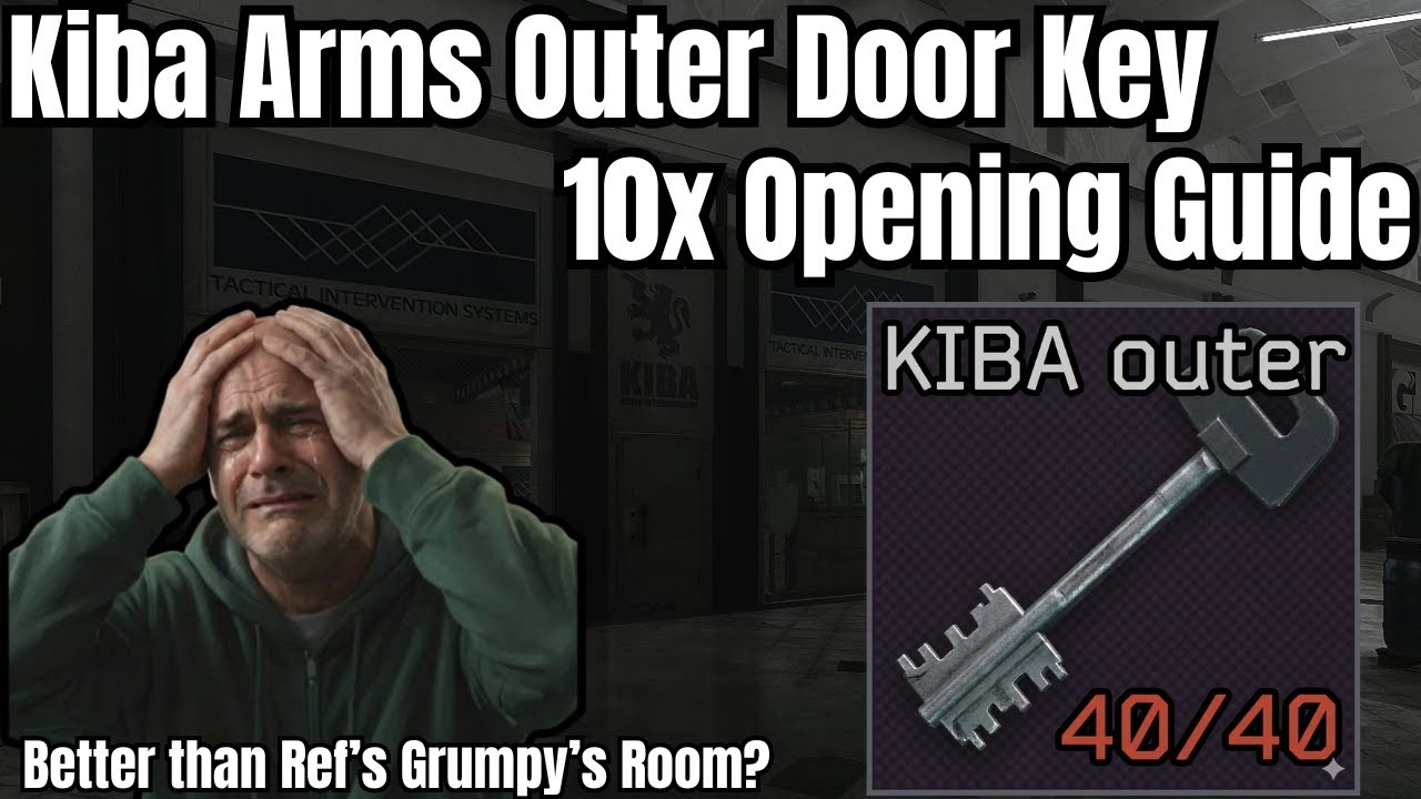 [1.00] Ключ от внешней двери Kiba Arms, открывающийся 10 раз - Лучший ключ от высокоуровневого сн...