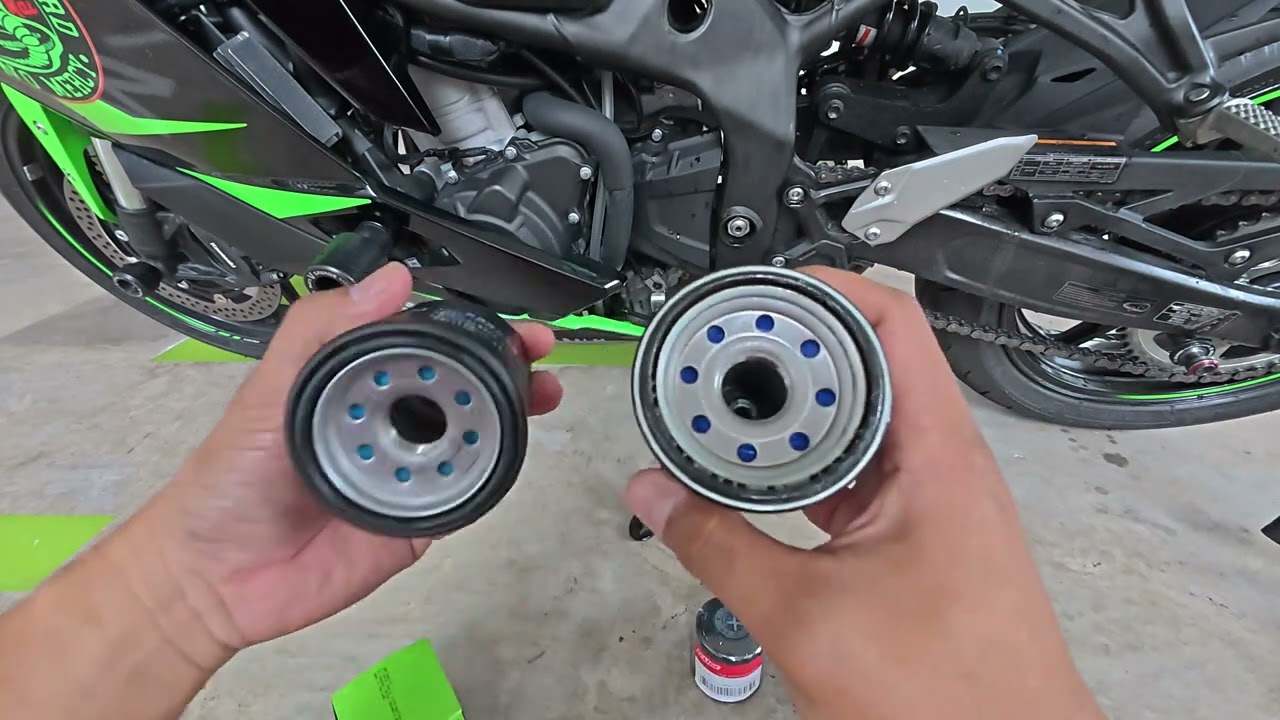 Genuine and Fake Motorcycle Oil Filters