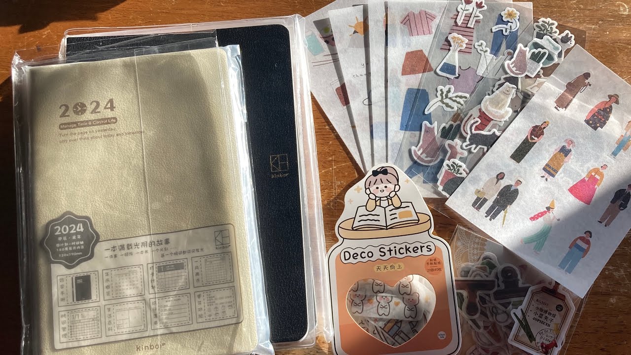 2024 Kinbor Planner + A5 Kinbor Daily | AliExpress Stationery Haul