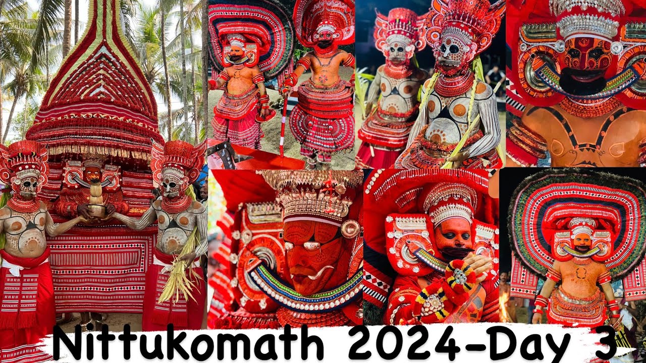 Nittukomath theyyam 2024 / Day 3/ 26th march / theyyam latest / theyyam new