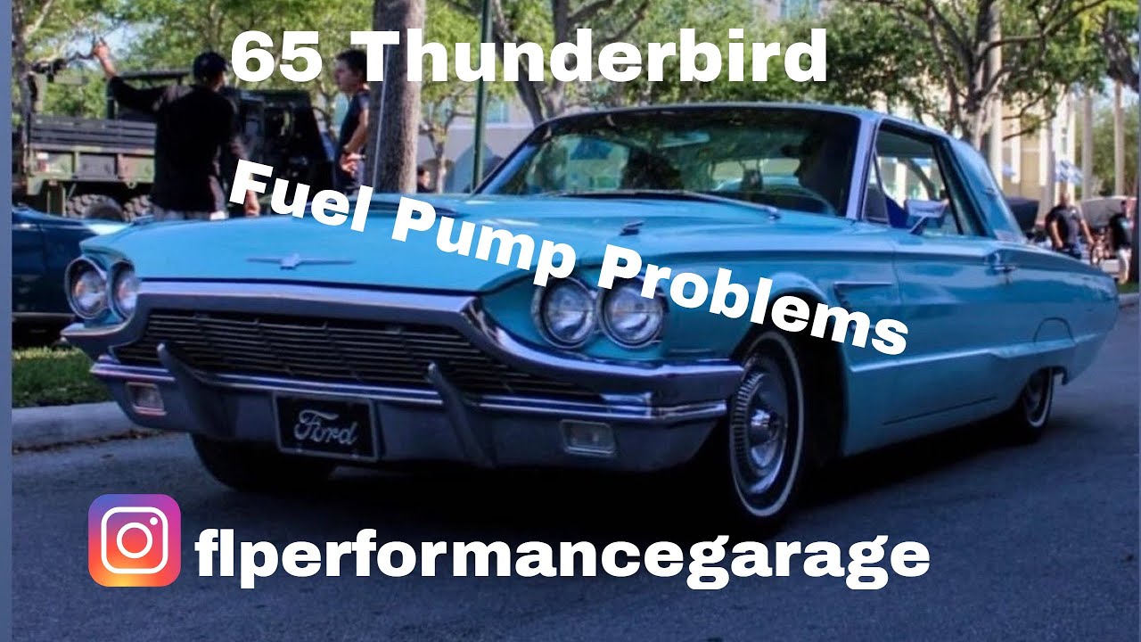 How to replace the Fuel Pump on a 65 Ford Thunderbird