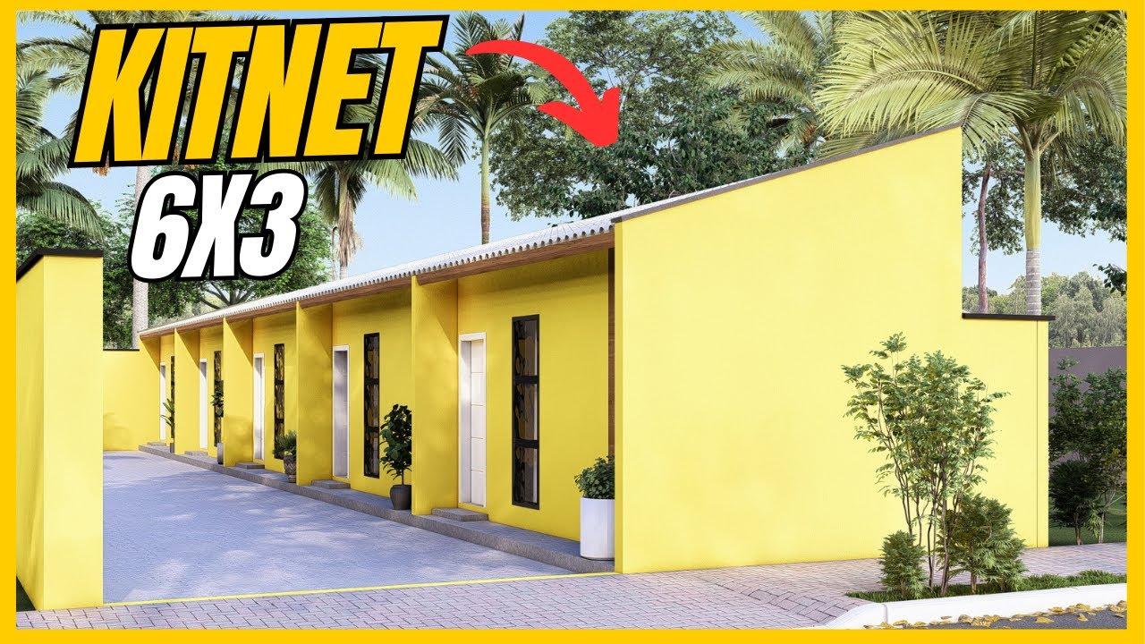 🔹 Kitnet  pequena 6x3 para Pouco Dinheiro – Veja o Resultado Incrível
