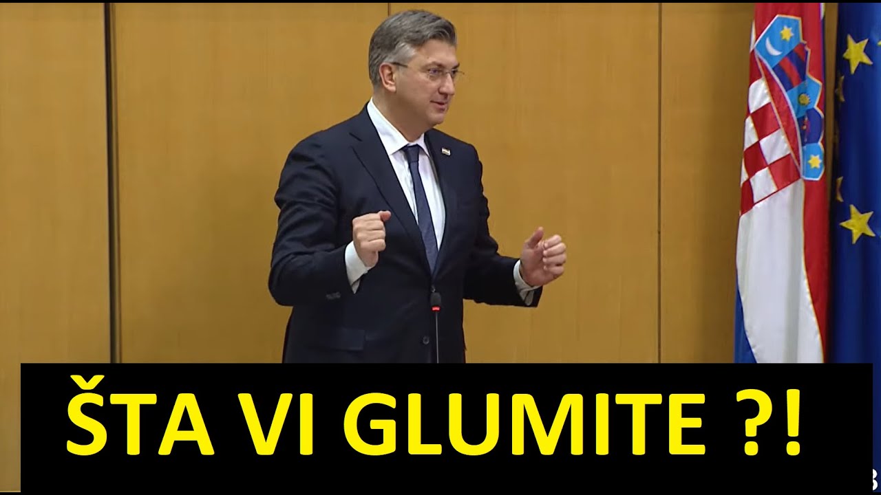 PLENKOVIĆ UŠUTKAO CIJELI SABOR !