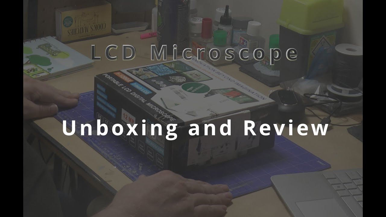 TriLine Digital Microscope, uboxing and review #triline #digitalmicroscope