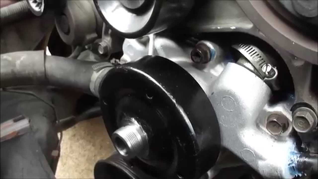 2000 Dodge Dakota Sport Water Pump Replacement V6 3.9L