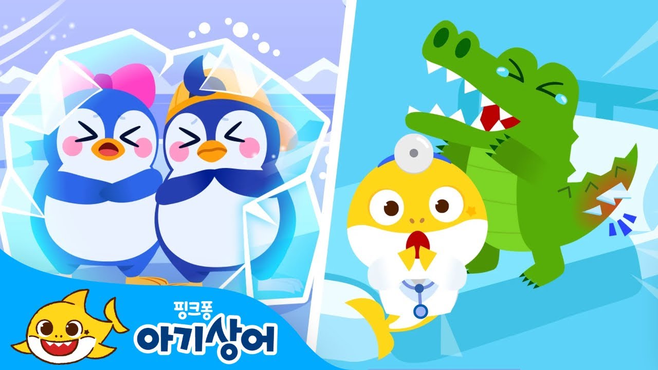 추운 겨울에 듣기 좋은 아기상어 1월 신곡❄️ | 병원놀이, 숨바꼭질 | 상어가족 인기 놀이 | 뚜루루뚜루 | 어린이 동요 | +모음집 | 핑크퐁! 아기상어 올리