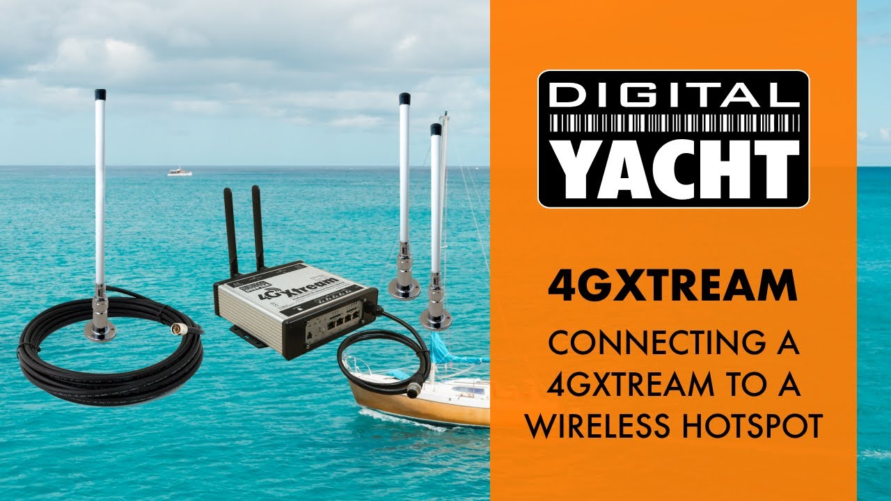 Connecting a 4GXtream to a wireless hotspot