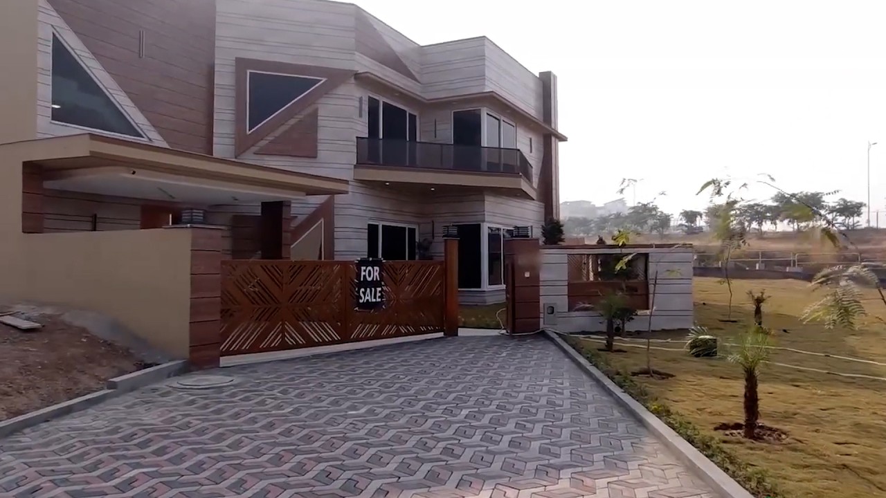 1.5 KANAL HOUSE FOR SALE IN OVERSEAS ENCLAVE PHASE 8 BAHRIA TOWN RAWALPINDI