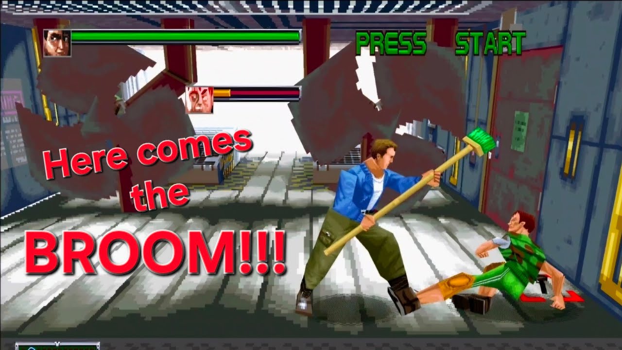 Die Hard THE ARCADE Sega Saturn [1997] #gameplay #fightinggames #arcadegames #retrogames #gaming 