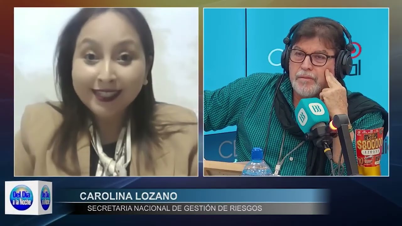 Acciones frente a la época invernal - Carolina Lozano - Secretaria Nacional de Gestión de Riesgos